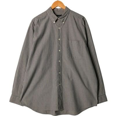 古着 00年代 エディーバウアー Eddie Bauer チェック柄 長袖 ボタン