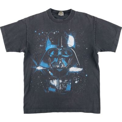 90年代 スターウォーズ STAR WARS ダースベイダー キャラクタープリントTシャツ USA製 メンズXL ヴィンテージ /evb001798