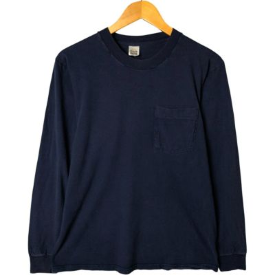 古着 90年代 フルーツオブザルーム FRUIT OF THE LOOM 無地ポケット