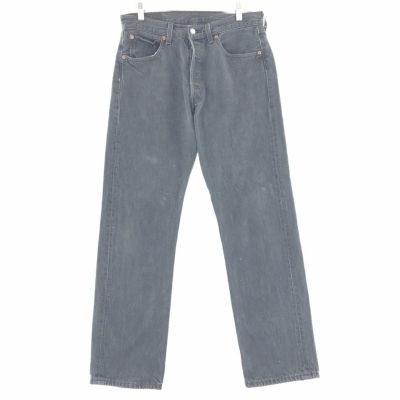 古着 90年代 リーバイス Levi's 501 ブラックジーンズ ストレート