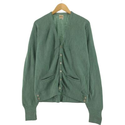 古着 DRUMMOND アクリルニットカーディガン メンズL相当 ヴィンテージ /eaa526066 【中古】 【250330】
