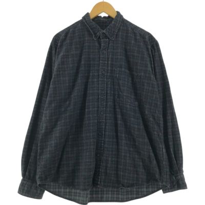 古着 00年代 エディーバウアー Eddie Bauer チェック柄 長袖