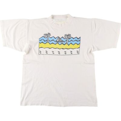 古着 プリントTシャツ メンズL相当 /eaa530184 【中古】 【250330】
