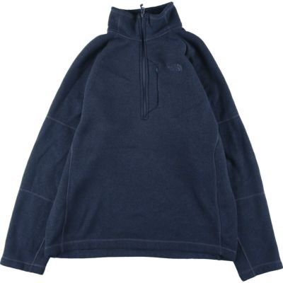 古着 ザノースフェイス THE NORTH FACE ハーフジップ フリースプル ...