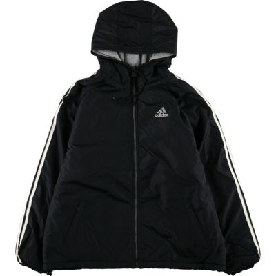 古着 90年代 アディダス adidas リバーシブル 中綿パーカー パファージャケット メンズL相当 ヴィンテージ /eaa473849 【中古】 【240925】 ss2503_30