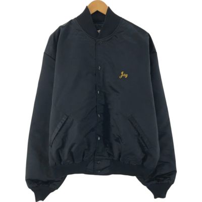 ☆70年代 BUTWIN ウールスタジャン バーシティジャケット☆ 古着 70年代 BUTWIN 袖革ウールボタンスタジャン バーシティ