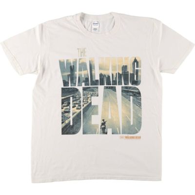 古着 ギルダン GILDAN THE WALKING DEAD ウォーキングデッド 映画 ムービーTシャツ メンズL相当 /eaa490850 【中古】 【240924】