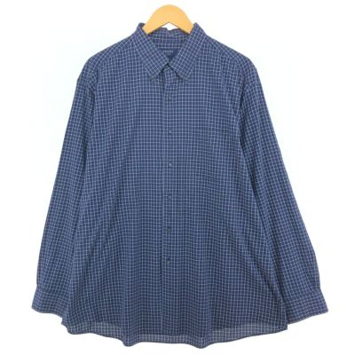古着 90～00年代 エルエルビーン L.L.Bean 総柄 半袖 オープン