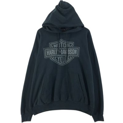 古着 00年代 ハーレーダビッドソン Harley-Davidson スウェットプルオーバーパーカー メンズXXL相当 /eaa531589 【中古】 【250331】