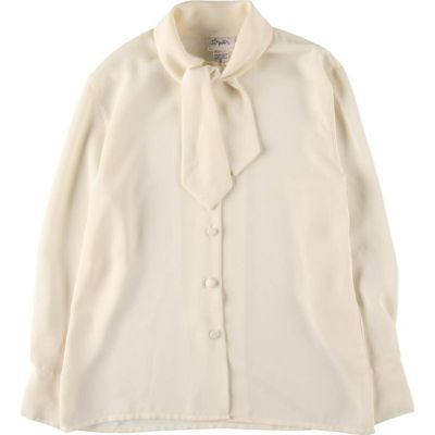 古着 ShARA 長袖 ボウタイ ブラウス レディースM相当 /eaa526866 【中古】 【250331】 【ADEL/アデル】