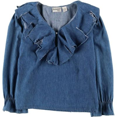 古着 BOOM BOOM JEANS 花柄 バラ柄 デニムジャケット Gジャン レディースXL相当 /eaa541492 古着 BOOM BOOM JEANS 花柄 バラ柄 デニムジャケット Gジャン