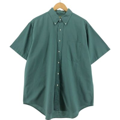 古着 70～80年代 エルエルビーン L.L.Bean 半袖 リネン ボタンダウンシャツ メンズL相当 /eaa531554 【中古】 【250331】