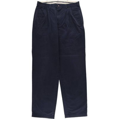 古着 ラルフローレン Ralph Lauren POLO RALPH LAUREN ツータック チノパンツ USA製 メンズw34相当 /eaa532677 【中古】 【250331】