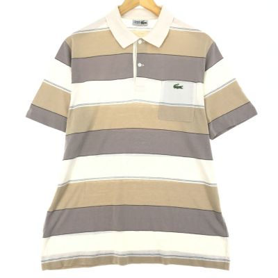 古着 ラコステ LACOSTE CHEMISE フレンチラコステ 半袖