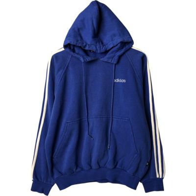 古着 90年代 アディダス adidas TEAM スウェットプルオーバーパーカー