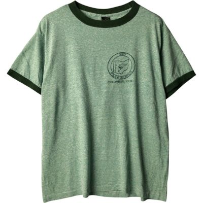 古着 70～80年代 アンビル Anvil リンガーTシャツ USA製 メンズXL相当