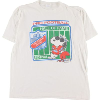 古着 90年代 NUTMEG SNOOPY スヌーピー キャラクタープリントTシャツ 