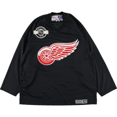 古着 CCM NHL DETROIT RED WINGS デトロイトレッドウィングス ゲーム