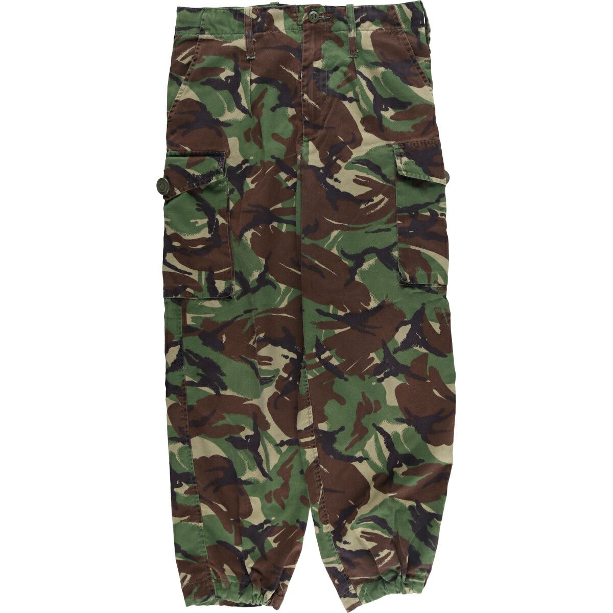 古着 スイス軍 迷彩柄 アルペンカモ ミリタリー カーゴパンツ 48/50