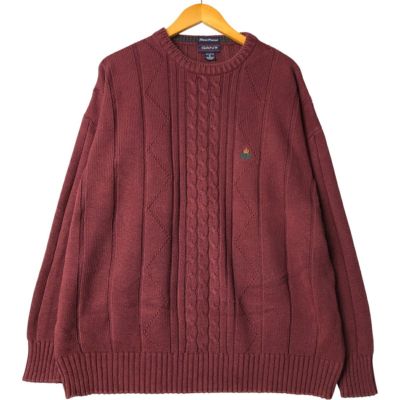 古着 90年代 GANT コットンニットセーター メンズXL相当 ヴィンテージ /eaa434116 【中古】 【251005】