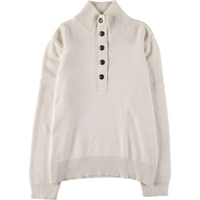 古着 ラルフローレン Ralph Lauren LAUREN ローレン コットンニットハーフボタンセーター レディースXL相当 /eaa490824 【中古】 【240928】 【ADEL/アデル】 ss2503_30