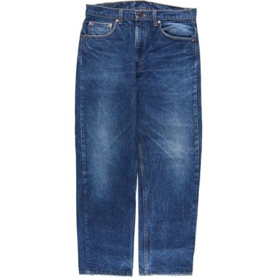 古着 90s USA製 Levi's 505-0216 真紺 ブルー デニム パンツ