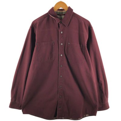古着 90～00年代 エルエルビーン L.L.Bean 半袖 ボタンダウン