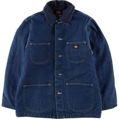 古着 ディッキーズ Dickies デニムカバーオール メンズXL相当