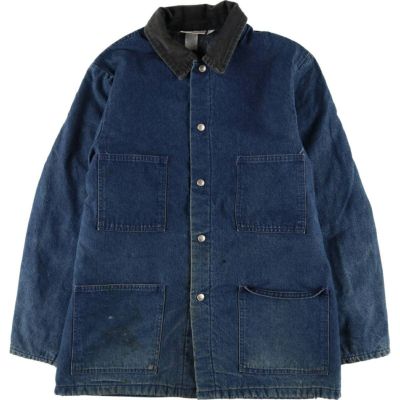 古着 80～90年代 ディッキーズ Dickies デニムカバーオール USA製 メンズL相当 ヴィンテージ /eaa533733 【中古】 【250401】