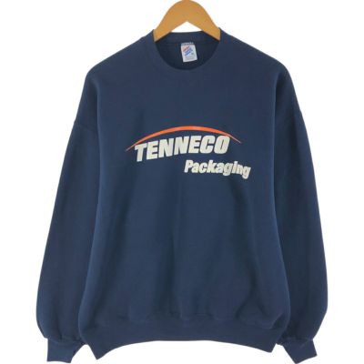 古着 90年代 ジャージーズ Jerzees TENNECO アドバタイジング スウェットシャツ トレーナー USA製 メンズXL相当 ヴィンテージ /eaa535171 【中古】 【250401】