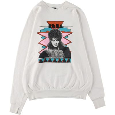 古着 90年代 スクリーンスターズ SCREEN STARS REBA MCENTIRE リーバ マッキンタイア バンド スウェットシャツ トレーナー USA製 メンズXL相当 ヴィンテージ /eaa462698 【中古】 【240928】 ss2503_30