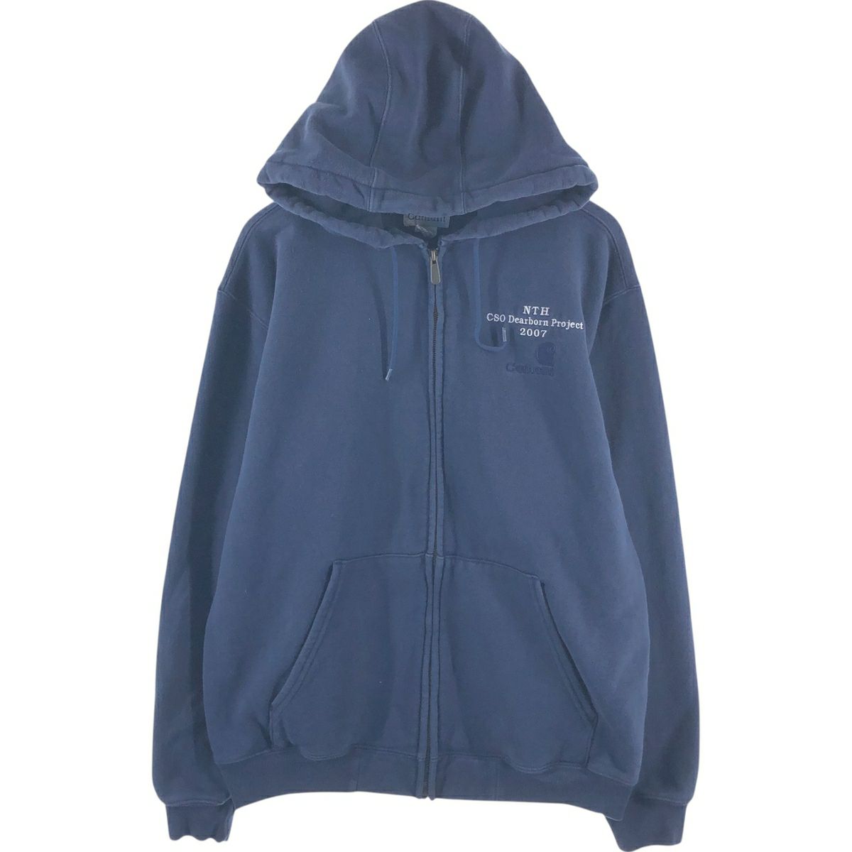 古着 カーハート Carhartt スウェットフルジップパーカー メンズL相当  