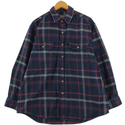 古着 フィルソン FILSON 長袖 ヘビーネルチェックシャツ メンズ