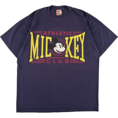 USA製年代80年代 allison MICKEY MOUSE ミッキーマウス キャラクタープリントTシャツ USA製 メンズM ヴィンテージ /eaa338350