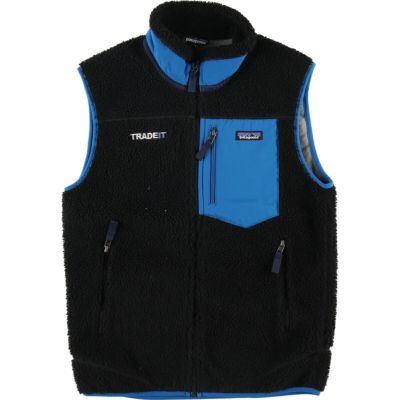 お得セット パタゴニア ジップ 総柄 25500FA15 フリースベスト Patagonia Sサイズ
