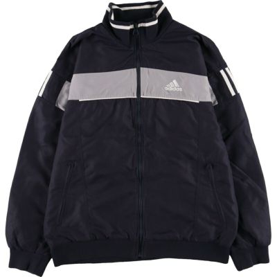 adidas アディダス　ジャージ　古着Ｏ LL 00s アディダス adidas トラックジャケット ジャージ マルーン