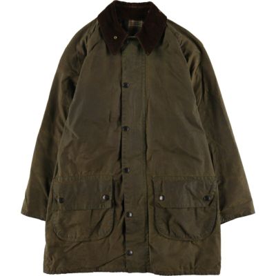古着 80～90年代 バブアー Barbour GAMEFAIR ゲームフェアー 旧3ワラント ワックスコットン オイルドジャケット 英国製 38in メンズM相当 ヴィンテージ /evb005411 【中古】 【240928】 ss2503_30