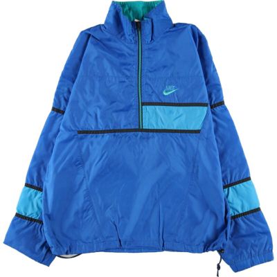 古着 90年代 ナイキ NIKE 銀タグ ハーフジップスウェットシャツ