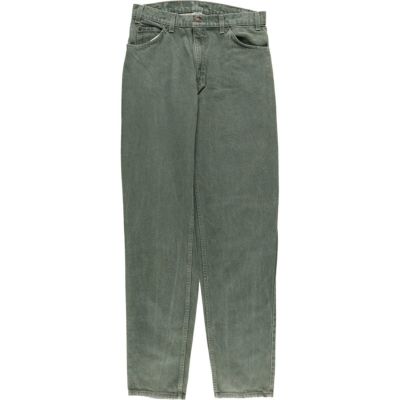 古着 90年代 リーバイス Levi's 550 RELAXED FIT TAPERED LEG オレンジタブ テーパードデニムパンツ USA製 メンズw33相当 ヴィンテージ /eaa402214 【中古】 【240928】