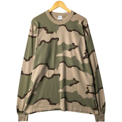 古着 ～90年代 TRU-SPEC 迷彩柄 3C デザートカモ ロングTシャツ ロンT