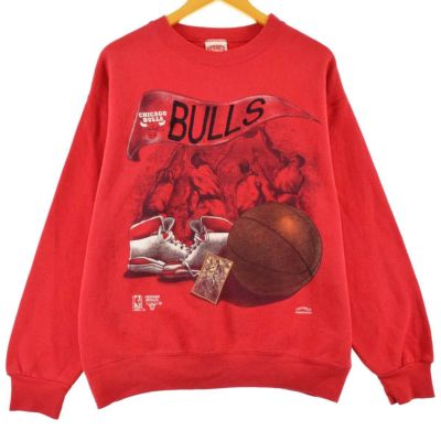 90年代 NUTMED NFL Chicago Bulls シカゴブルズ プリントスウェット