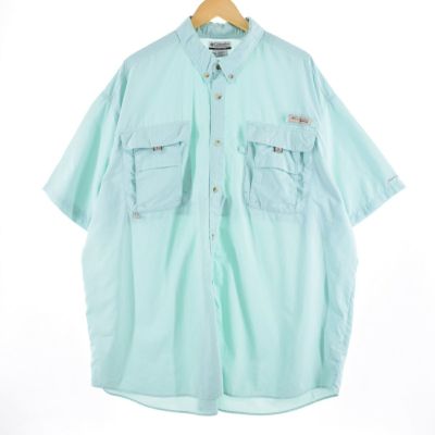 古着 コロンビア Columbia PFG 半袖 フィッシングシャツ メンズXXL