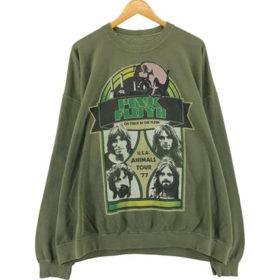 古着 PINK FLOYD ピンクフロイド タイダイ柄 バンド スウェット
