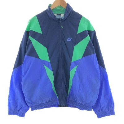 古着 90年代 ナイキ NIKE 銀タグ ジャージ トラックジャケット メンズ