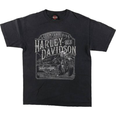 古着 ハーレーダビッドソン Harley-Davidson モーターサイクル バイクTシャツ メンズM相当 /eaa533242 【中古】 【250404】
