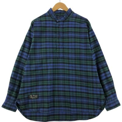古着 90年代 The Vermont スタンドカラー プルオーバー ハーフ
