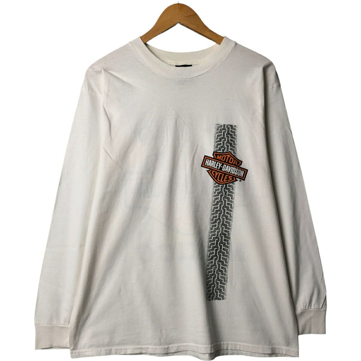 古着 ハーレーダビッドソン Harley-Davidson ピンナップガール ロングT