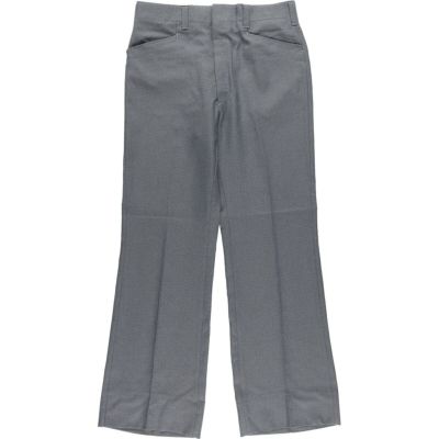 古着 80年代 HAGGAR SLACKS ブーツカット フレアパンツ USA製 メンズ