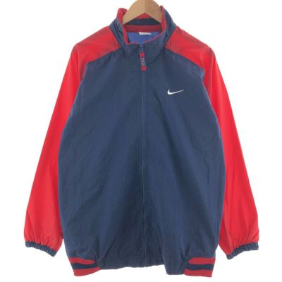 古着 90年代 ナイキ NIKE Vネック ナイロンプルオーバー メンズXL