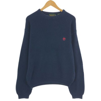 古着 90～00年代 ティンバーランド Timberland Vネック コットン